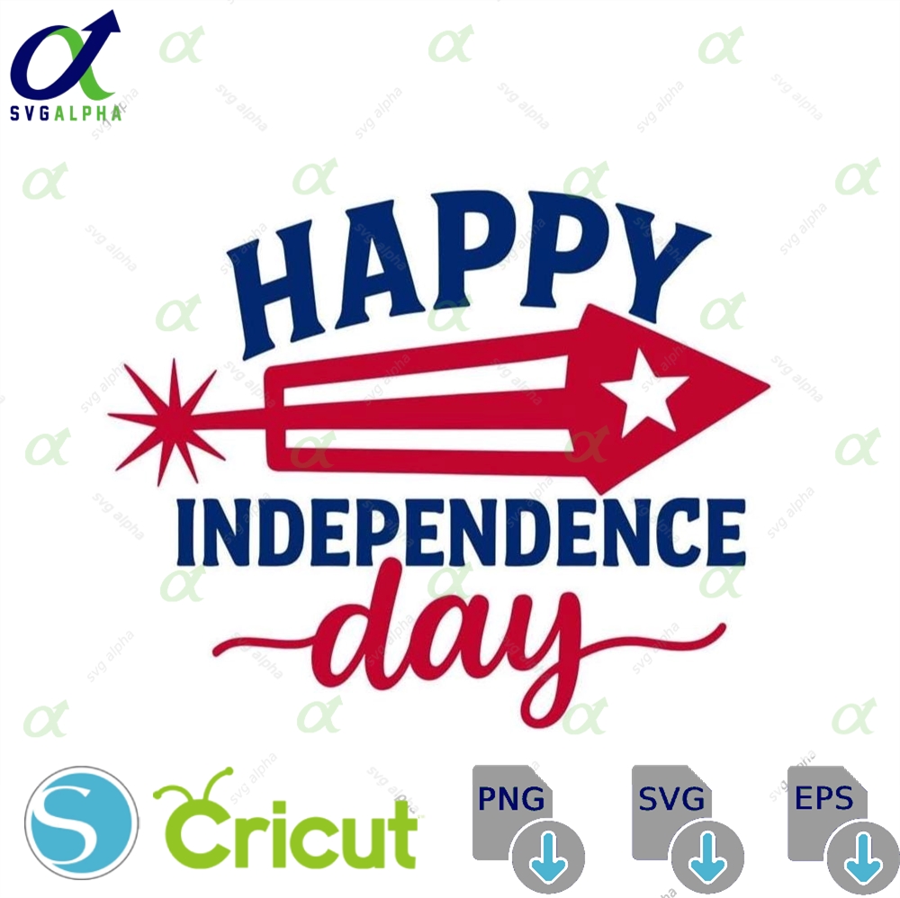 Independence Day Svg Png Patriotic Usa Design Digital Download